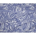 thumbnail image 5 of oneOone Tissu Polyester Lycra Bleu Tissu pour Robe Tissu Imprimé au Mètre 56 Pouces de Large, 5 of 5