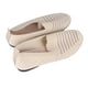 thumbnail image 4 of Zapatos de mujer de malla tejida con suela blanda, elegantes, casuales, transpirables, sin cordones, para ir de compras, color caqui 39, 4 of 15