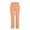 Orange, variant on MDUKONU Women's Fashionable Linen Pants Solid Color Resistant Non See-Through Yellow XL