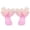 Pink, variant on 1Pcs Girls Rainbow Gradient Multi‑Layer Large Lace Ruffle Mid‑Calf Princess Socks, Back To School Kids Socks 6M‑10Y