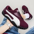 thumbnail image 6 of Men's Velcro Strap Suede Spliced Casual Shoes, 6 of 7