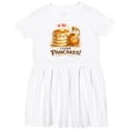 thumbnail image 3 of Inktastic I Love Pancakes Girls Toddler Dress, 3 of 5