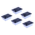 thumbnail image 5 of DRAFIDEEP 5 Sets White Plastic Sprout Box for Plastic Nursery Pots 11.8 x 5.5 x 2.4in, 5 of 8