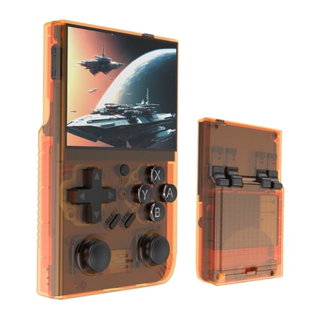 Joystick handheld game console retro GBA arcade classic nostalgic mini handheld,orange,New,PlayStation,64G