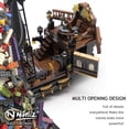 thumbnail image 4 of Kit de bloques de construcción Nifeliz Black Hawk Pirates Ship 1352 piezas, 4 of 7