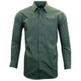 thumbnail image 2 of Manchester Camisa de Vestir Regular Fit  Militar, 18" Cuello 34" Manga Manchester 5062G, 2 of 4