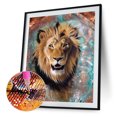 thumbnail image 2 of Kits de pintura de diamante 5D DIY, taladro redondo completo, mosaico de animales, decoración de pared, regalo Likrtyny Arte deco, 2 of 9