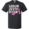 thumbnail image 3 of Inktastic Breast Cancer Survivor- Pink Ribbon Awareness T-Shirt, 3 of 5