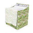 thumbnail image 3 of Nature Washer Cover, Olive Tree Pattern Mediterranean Organic Food Blossoming Flowers Condiments, Waterproof Dustproof Decorative Fabric, 29" x 28" x 40", Lime Green and Rose, by Ambesonne, 3 of 3