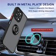 thumbnail image 5 of Funda con anillo magnético para Xiaomi Redmi 12 4G, carcasa trasera con soporte a prueba de golpes para Redmy 12 Redmi12 2023 PC, 5 of 5