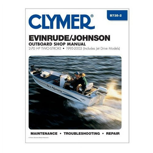 Clymer Repair Manual For Mercury Outboard Motors – 3.9HP To 135HP, Covers 1964–1971 Models (Part B719)