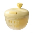 thumbnail image 1 of Salad Spinner Yellow Color With Washing And Dehydration Function For Fruit And Vegetables, 1 of 5
