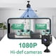 thumbnail image 4 of Cámara de seguridad inteligente compacta para interiores, con conexión a internet, video HD de 1080p, visión nocturna, detección de movimiento, audio bidireccional y cámaras HD., 4 of 9