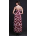 thumbnail image 4 of Bimba Floral Women Printed Sleeveless Long Maxi Strappy Bohemian Beach Dress-X-Large, 4 of 6