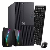 Restored Blair Tech Dell OptiPlex 3060 Tower PC Intel Core i5-8500 3.2GHz 16GB DDR4 RAM, 1TB SSD, Quadro P620 2GB, Windows 11 Pro, Periphio Keyboard & Mouse, Periphio RGB Speakers (Refurbished)