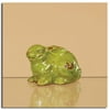 Pack of 2 Apple Green Distressed Rustic Ceramic Flat Ear Bunny Rabbits 6"