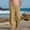 Yellow, variant on OGLCCG Boys Cotton Linen Casual Beach Pants Elastic Waist Drawstring Wide Leg Vacation Trousers with Pockets Loose Lounge Trousers 4-14 Years