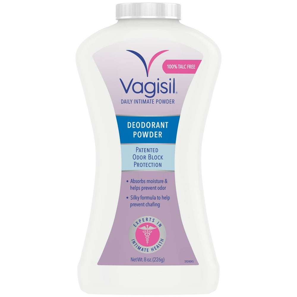 Vagisil Deodorant Powder Block Protectant, 8 oz
