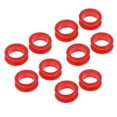 thumbnail image 3 of 10x Barber Hairdressing Shears Scissors Finger Ring Grips Inserts Scissors Grips Finger Red, 3 of 9