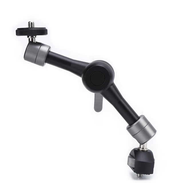 Brazo Mágico, Rotacia universal de 360 Grados Black 5in Arma Magic Armino Aluminio para expandir el Micrófono para expandir la luz de Relleno para la disparo de video video