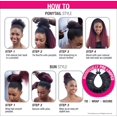 thumbnail image 3 of TIE (OT530) - Synthetic Drawstring BunTie 2 in 1 Ponytail, 3 of 5