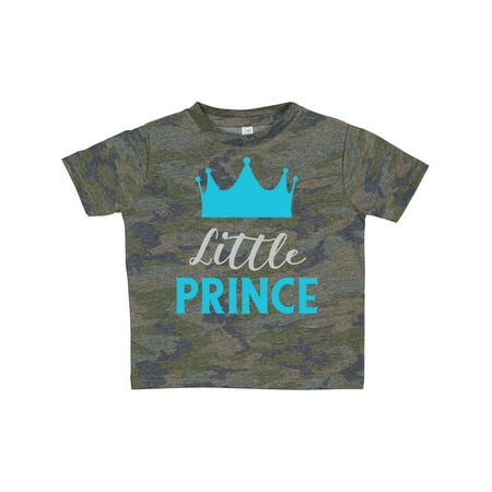 

Inktastic Prince Little Prince King Crown Baby Boy Gift Toddler Boy Girl T-Shirt