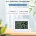 thumbnail image 7 of Digital LCD Room Thermometer Hygrometer Humidity Meter Indoor Temperature-Gauge D0B3, 7 of 7