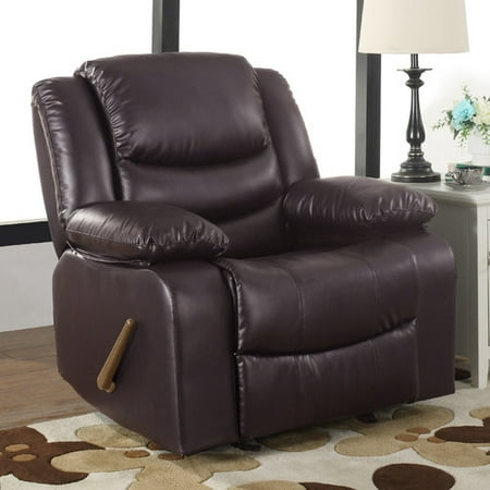 Madison Home USA Classic Overstuffed Manual Rocker Recliner