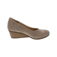 thumbnail image 2 of Dr. Scholl's Shoes Womens Be Ready Faux Suede Slip On Wedge Heels, 2 of 3