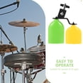 thumbnail image 3 of BESTYASH 1Pair Double Mounted Plastic Cowbell with Clear Resonant Sounds for Drum Set Accessories, 3 of 7