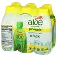 thumbnail image 3 of Iberia Pineapple Aloe Vera Drink 6 - 9.5 fl oz Bottles, 3 of 4