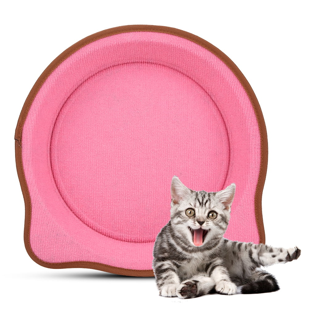 Mgaxyff Soft Plush Pet Cat Sleeping Bed Catnip Clawing