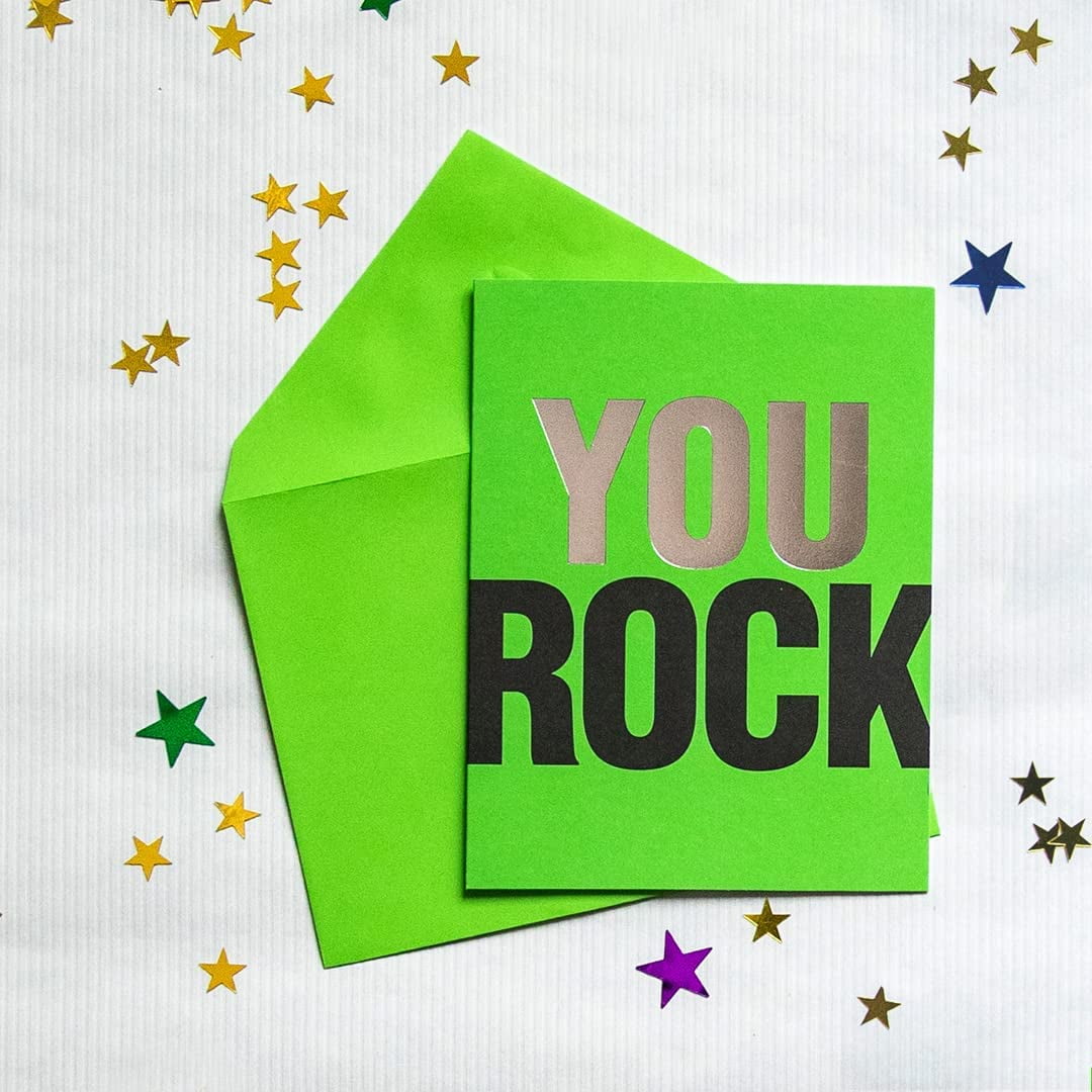 American Greetings Thank You Cards with Envelopes, You Rock (10-Count)