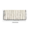 thumbnail image 3 of Valance Curtains For Kitchen - Window Light Blocking Short Rod Pocket Curtain Panels For Small Window Bathroom Basement, 3 of 9