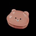 thumbnail image 4 of Transparent Bear Snack Plate Creative Cartoon Tableware Irregular Plastic Plate For Adults, 4 of 4