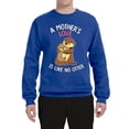 thumbnail image 2 of Wild Bobby A Mother's Love Is Like No Otter Unisex Crewneck Sweatshirt, 2 of 6
