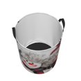 thumbnail image 3 of Gaeub Christmas Snowman With Hat Dirty Clothes Storage Basket, Toy Storage Bin for Storing Clothing, Diapers, Toys -, 3 of 8