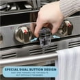 thumbnail image 5 of Todays Kids Oven Door Baby Proofing Heat-Resistant Lock - Oven Lock Child Safety, Baby Safety Products for Childproof Home - Strong 3M Adhesive, Easy Installation, One-Hand Use, No Tools, 5 of 7
