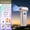 champagne, variant on Handheld Portable Turbo Mini Fan, Brushless Motor High Speed Quiet Type-C Rechargeable Personal Fan for Outdoor Dorm Home Travel