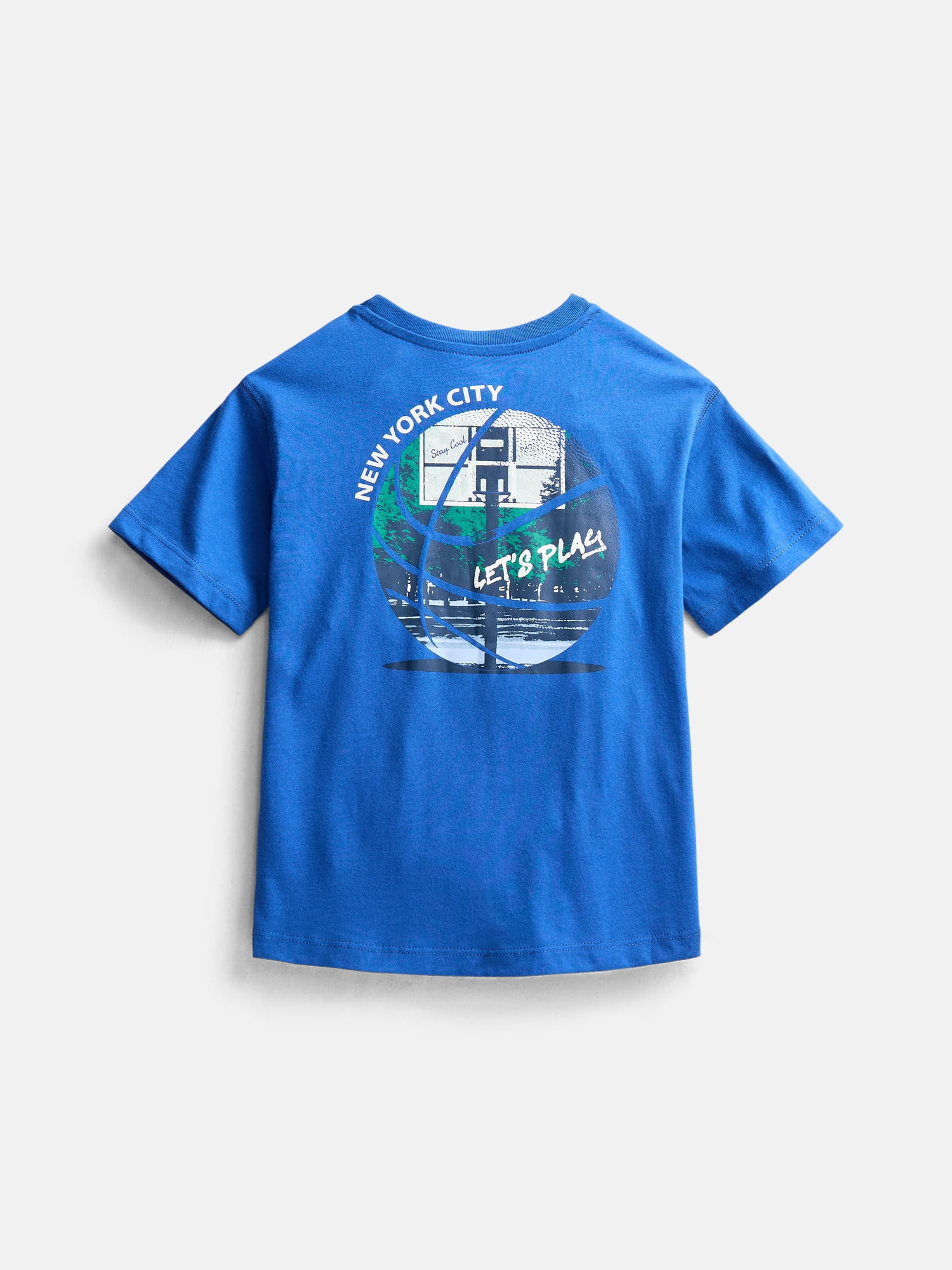 Wonder Nation Little Boys' Graphic Tee with Short Sleeves Sizes 4-10