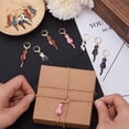 thumbnail image 5 of 14Pcs 7 Colors Cat Stitch Markers Alloy Enamel Crochet Stitch Marker Charms Animal Leverback Clasp Knitting Charms for DIY Keychain Jewelry Weaving Sewing Crafts for DIY, 5 of 9