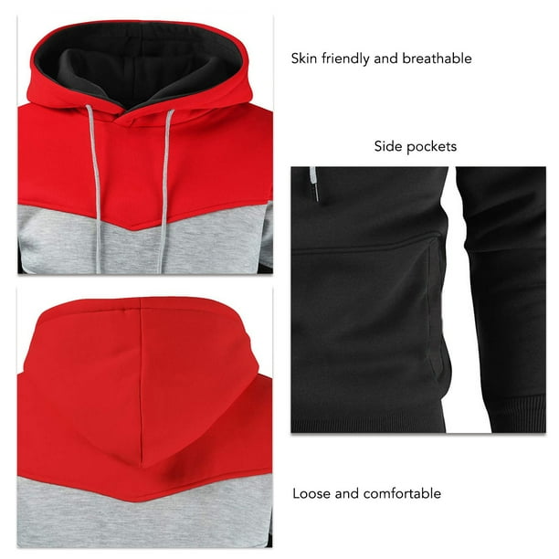 Chubasquero Hombre SPE969 Sudadera Con Capucha Y Cierre Para