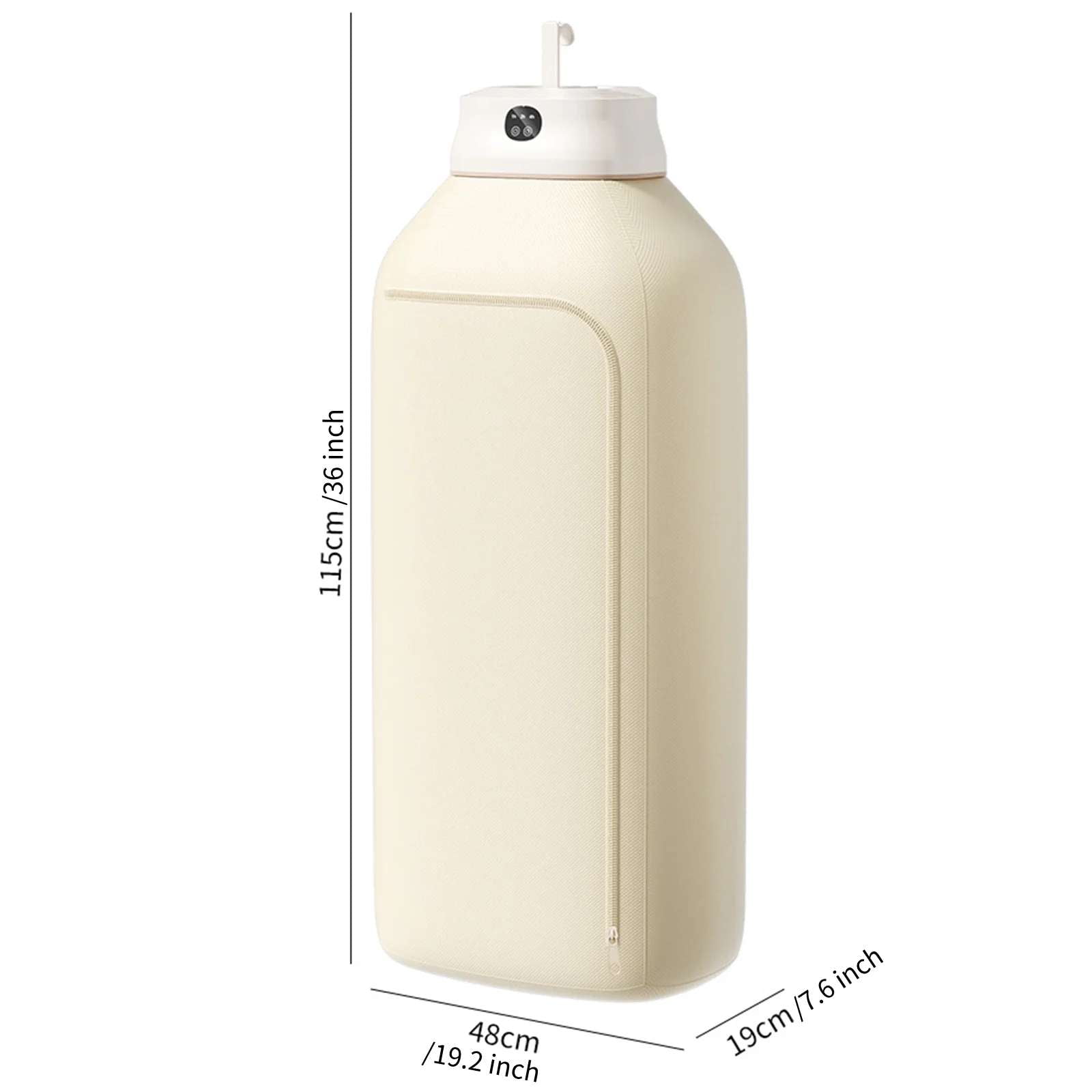 Portable Clothes Dryer, Mini Dryer, Compact Foldable Drying Machine with Adjustable Timer, PTC Heating, Energy-Saving, Efficient and Fast Drying, for Travel, RV, Home, Apartment