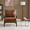 Antique Brown, variant on EBQOSK Sling Accent Chair with Removable Cushion & Storage Bag Brown