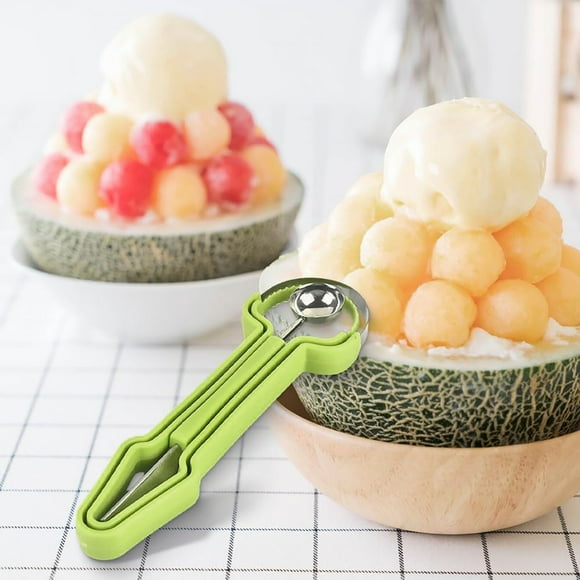 Boreal Craft Watermelon Cutter 2024 Upgrade Watermelon Fork Slicer Cutter Stainless Steel Watermelon Windmill Cutter Summer Watermelon Cutting Tool Fork Slicer Set For Home Vegetable Brush Peelers