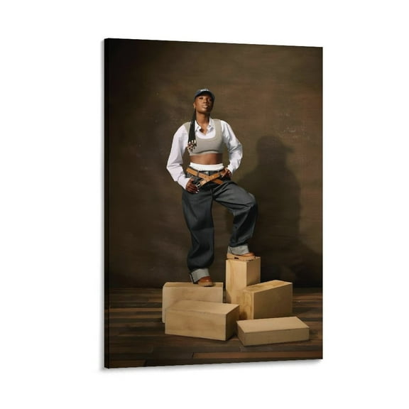 Doechii RAPPER Art Poster Art Poster Canvas Painting Decor Wall Print Photo Gifts Home Modern Decorative Posters 24x36inch(60x90cm)