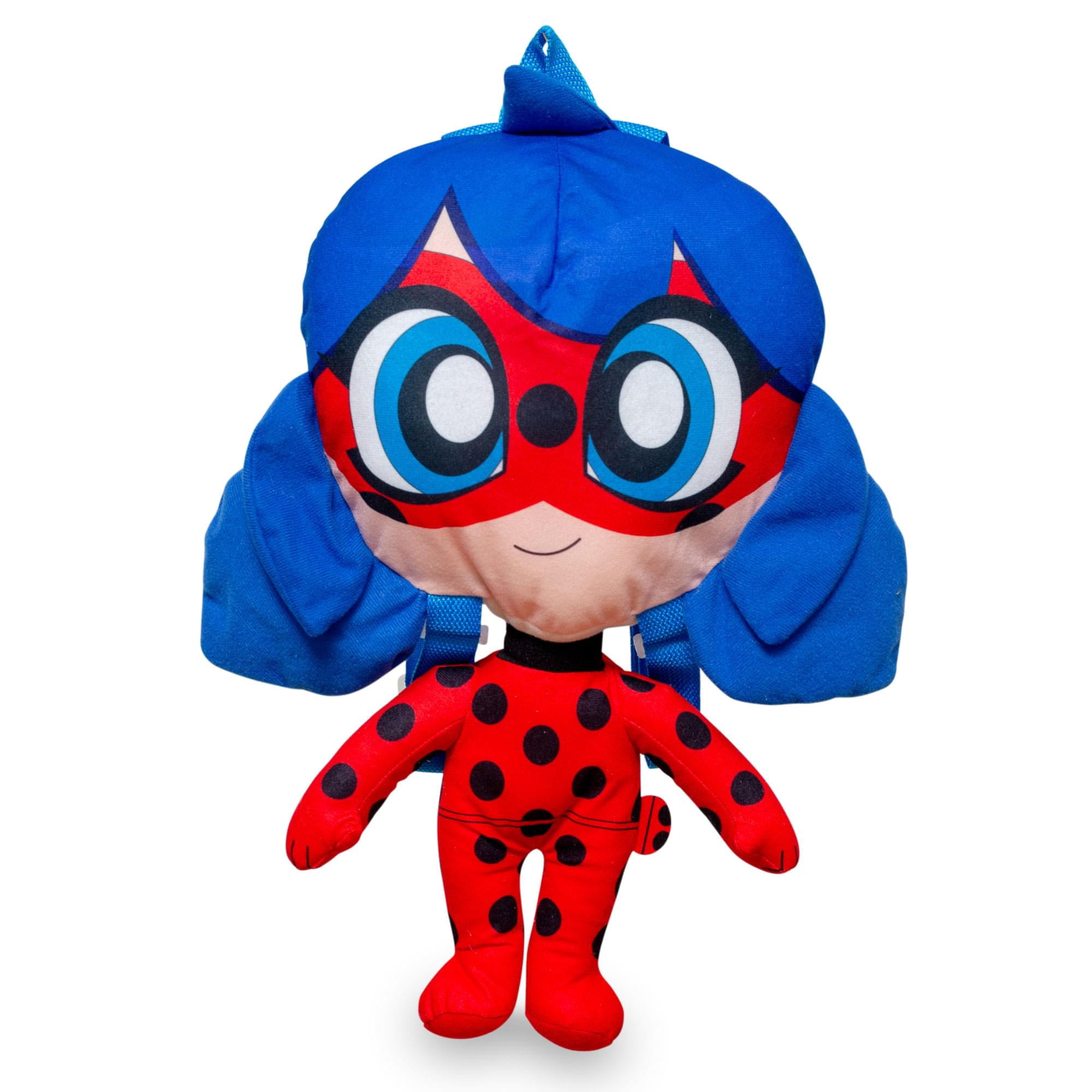 Miraculous Ladybug Backpack & Lunch Box Set - 16" School Bag With Insulated Lunch Bag For Kids