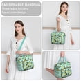 thumbnail image 5 of Large Retro Lemon Print Lunch Tote - 100% Leakproof Thermal Bag with Multiple Compartments for Organization & Convenience, 5 of 5