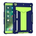 thumbnail image 2 of iPad 10.2 2020/2019 Case, Dteck iPad 8th Generation Case, iPad 7th Generation Case, Heavy Duty Shockproof Rugged High Impact Protective Case for iPad 10.2 inch 2020/2019, Navy + Green, 2 of 4