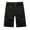 Black, variant on SSLR Mens Shorts Casual Pants Cotton Shorts